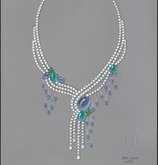 Water Collection_Fall Necklace
